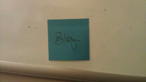 Blog work item now in the In-Progress column on Kanban board